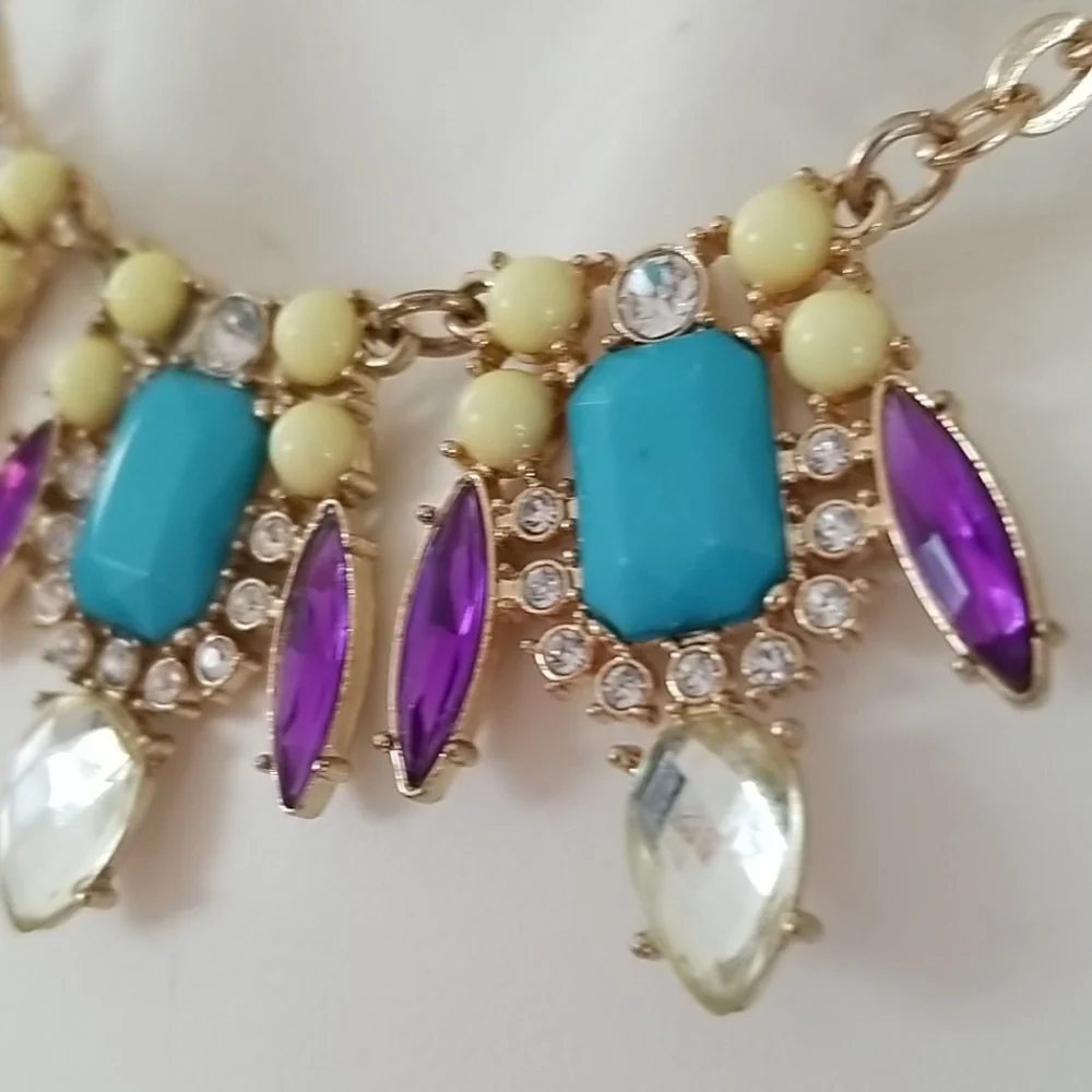 Custom chunky colorful necklace